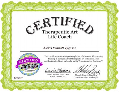 cetified art life coach
